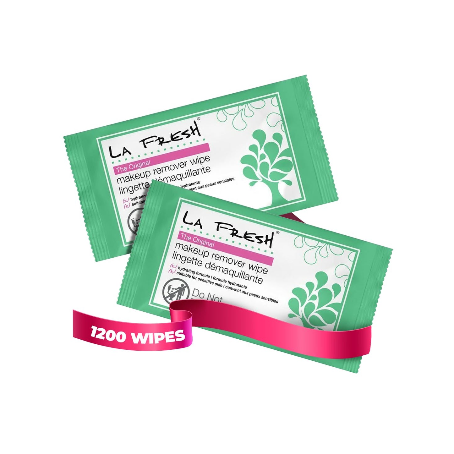LA Fresh Makeup Remover Wipes - Resort & Hotel Favorite!