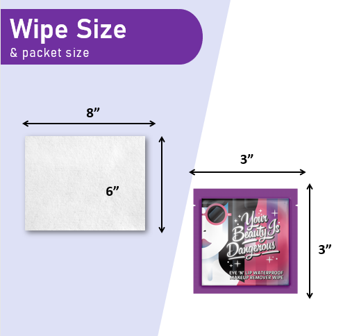 Eyes 'n' Lips Waterproof Makeup Remover Wipes