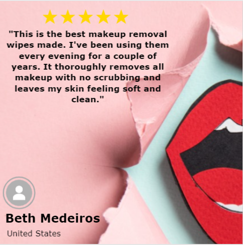 24/7 Daliy Makeup Remover Wipes Gentle Paraben-Free Formula