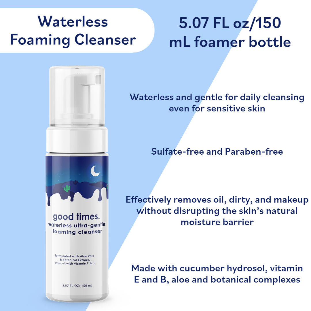 NEW! Eco-Beauty Waterless Ultra Gentle Foaming Face Wash - 150ml