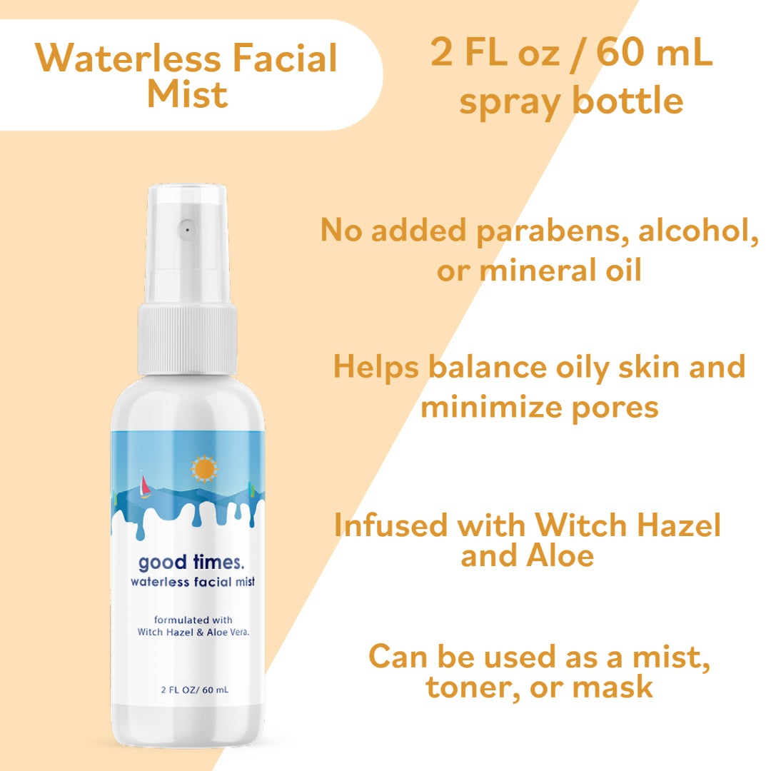 NEW! Eco-Beauty Waterless Facial Mist Spray- 60ml