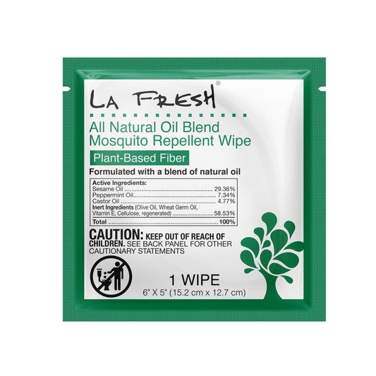 All Natural Mosquito Repellent Wipes