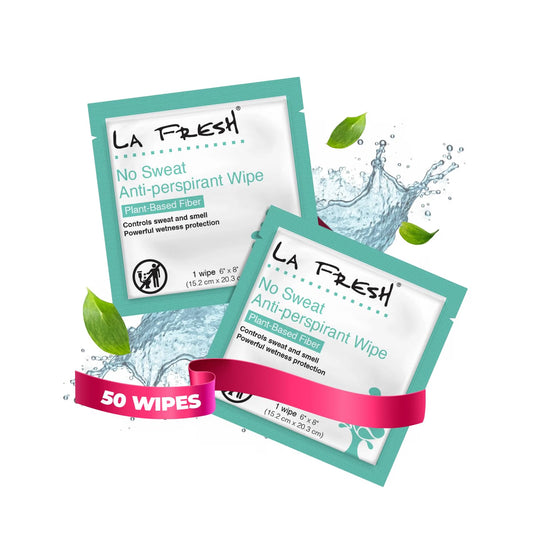 No Sweat Antiperspirant Wipes 24 hour Protection