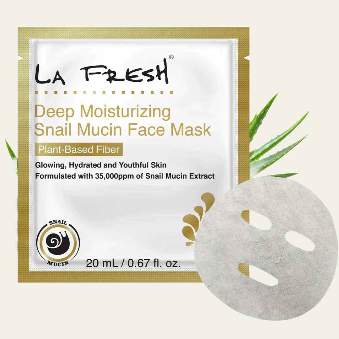 Snail Mucin Deep Moisturizing Face Mask