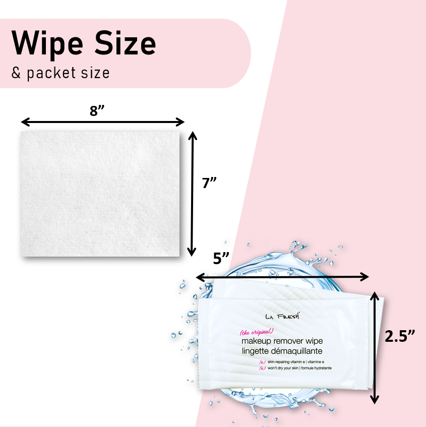 La Fresh Makeup Remover Wipes Resort