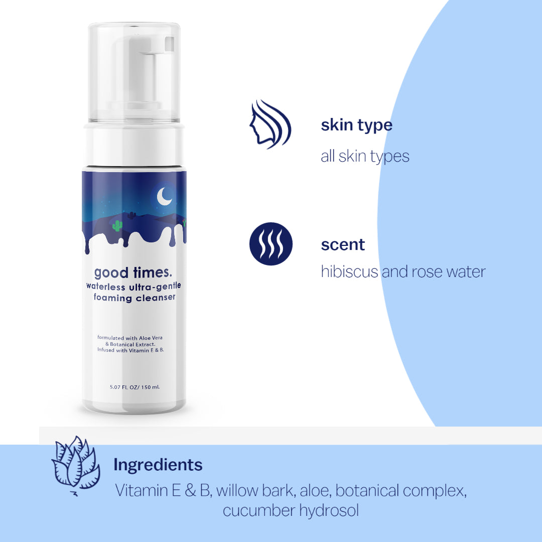 NEW! Eco-Beauty Waterless Ultra Gentle Foaming Face Wash - 150ml
