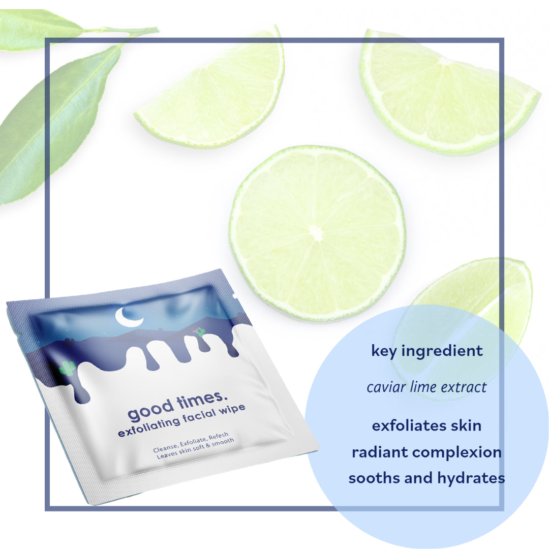 NEW! Eco-Beauty Waterless Daily Exfoliating Face Wipes